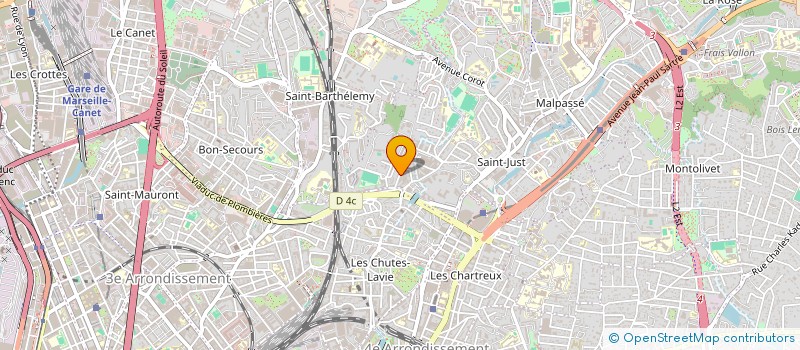 localisation de l'entreprise MONSIEUR ANTOINE ALEMAN à MARSEILLE