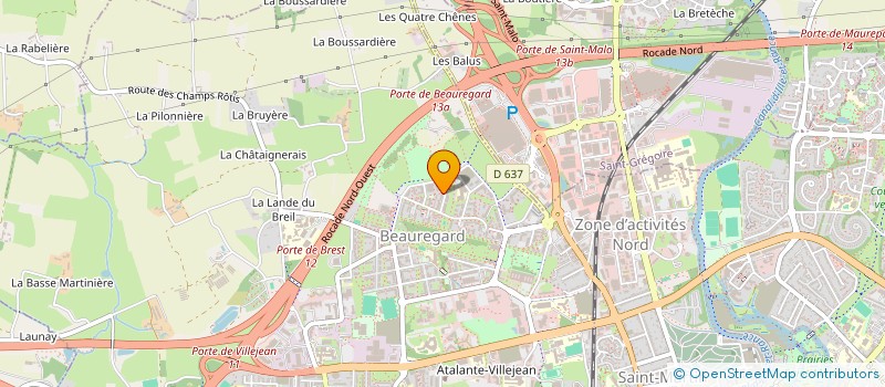 localisation de l'entreprise MONSIEUR ANTOINE-ALEXANDRE BRUNO à RENNES