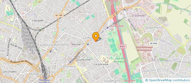 localisation de l'entreprise MONSIEUR ANTOINE-ALEXANDRE DUPIN-CATALAN  TOULOUSE