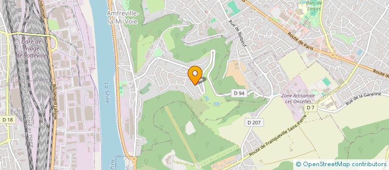 localisation de l'entreprise MONSIEUR ANTOINE ALIOME  AMFREVILLE-LA-MI-VOIE