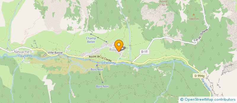 localisation de l'entreprise MONSIEUR ANTOINE ALLIER  NEVACHE