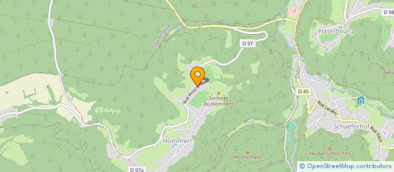 localisation de l'entreprise MONSIEUR ANTOINE ALVAREZ  HOMMERT