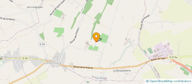 localisation de l'entreprise MONSIEUR ANTOINE ALVES  LE PRE-D'AUGE