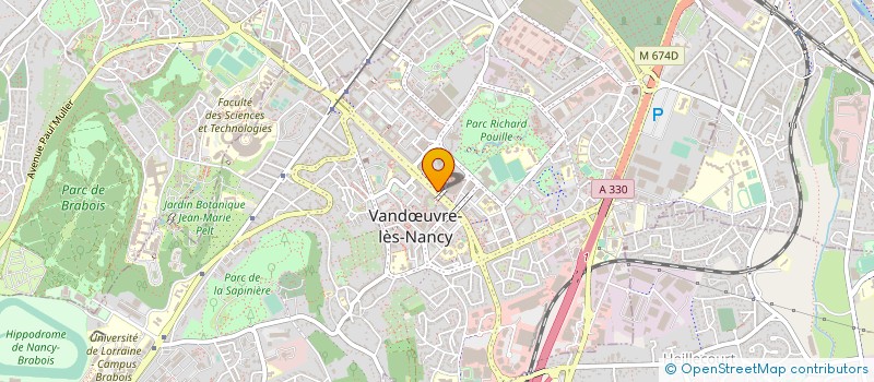 localisation de l'entreprise MONSIEUR ANTOINE ANDRE  VANDUVRE-LES-NANCY