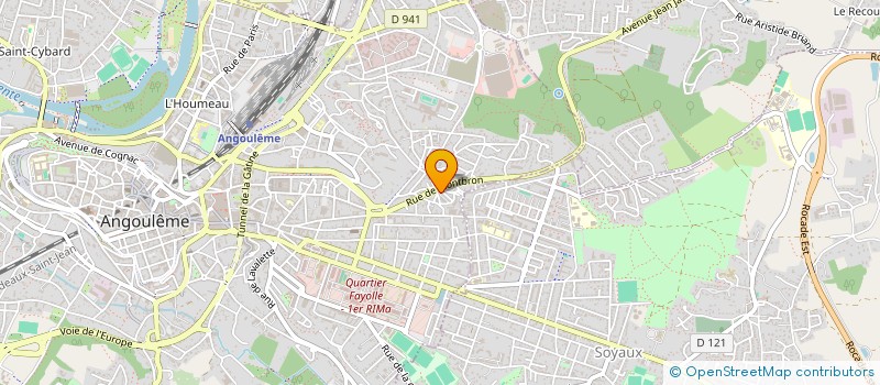 localisation de l'entreprise MONSIEUR ANTOINE ANDRE à ANGOULEME