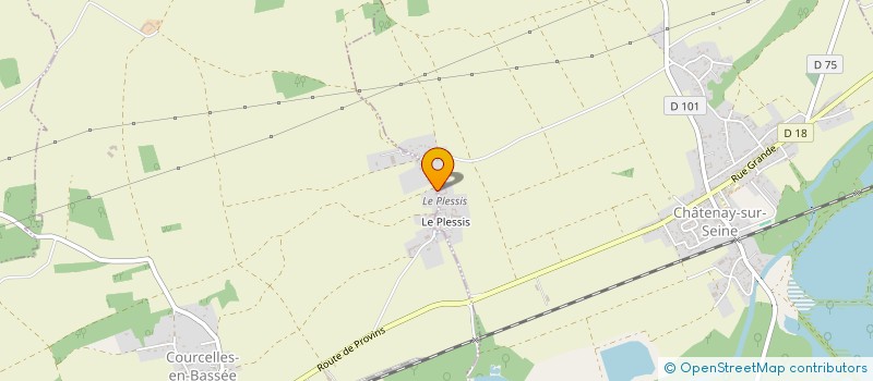 localisation de l'entreprise MONSIEUR ANTOINE ANDRE XAVIER GRAD  COURCELLES-EN-BASSEE