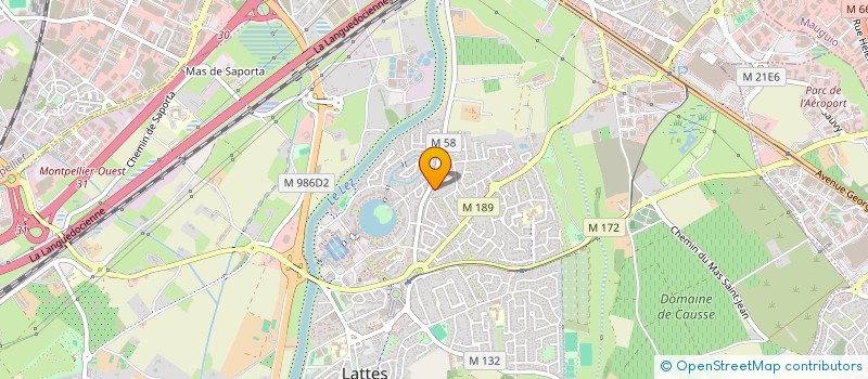 localisation de l'entreprise MONSIEUR ANTOINE ANDREU à LATTES