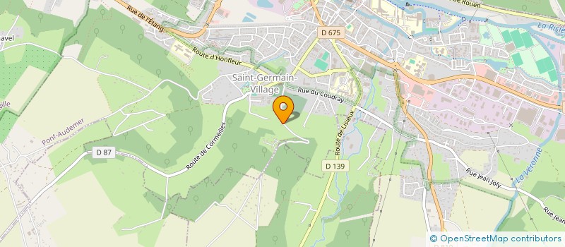 localisation de l'entreprise MONSIEUR ANTOINE ANDRIEU CARDON  PONT-AUDEMER