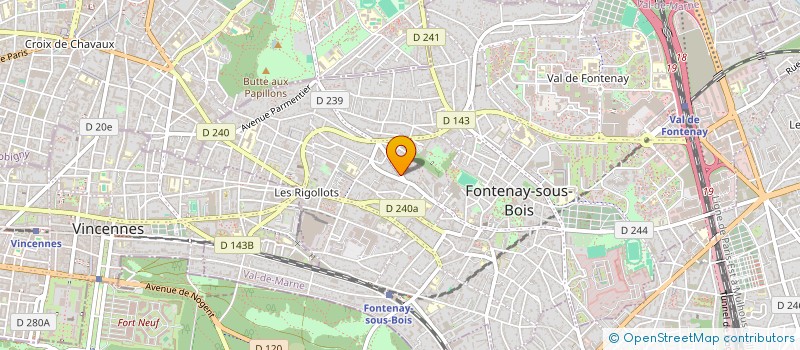 localisation de l'entreprise MONSIEUR ANTOINE ANNABI à FONTENAY-SOUS-BOIS