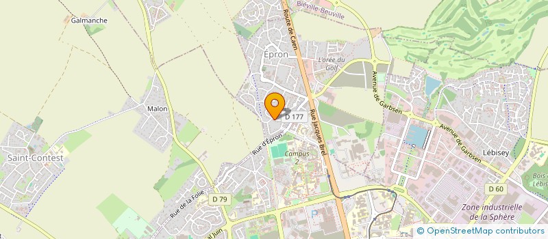 localisation de l'entreprise MONSIEUR ANTOINE ANTOINE LE BARS  EPRON