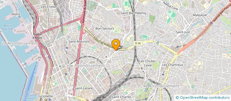 localisation de l'entreprise MONSIEUR ANTOINE ANTONACOS  MARSEILLE