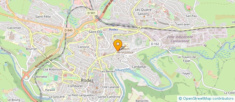 localisation de l'entreprise MONSIEUR ANTOINE ARJONA à RODEZ