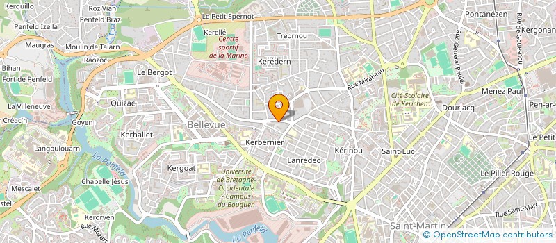 localisation de l'entreprise MONSIEUR ANTOINE ARNAUD à BREST