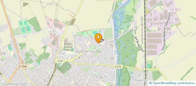 localisation de l'entreprise MONSIEUR ANTOINE ARNOUD à SAINT-QUENTIN