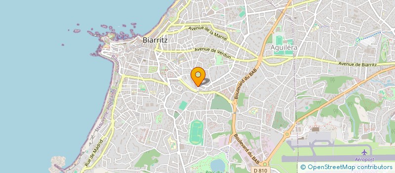 localisation de l'entreprise MONSIEUR ANTOINE ARSAC à BIARRITZ