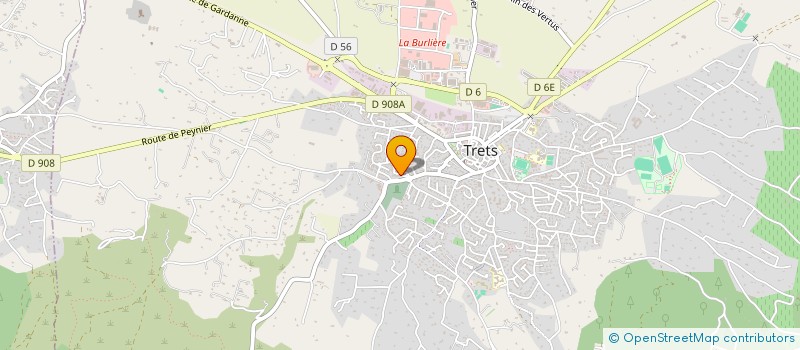 localisation de l'entreprise MONSIEUR ANTOINE ARUTA à TRETS