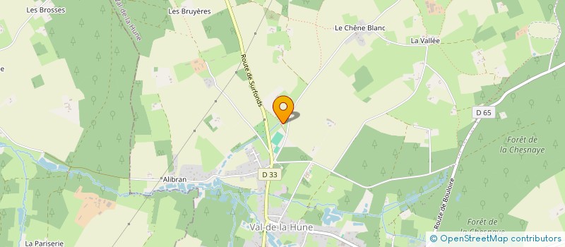 localisation de l'entreprise MONSIEUR ANTOINE ASTIER  VAL-DE-LA-HUNE