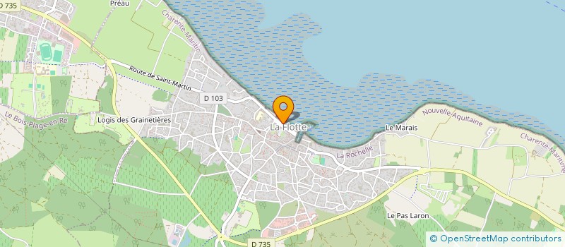 localisation de l'entreprise MONSIEUR ANTOINE ATHANASIE  LA FLOTTE