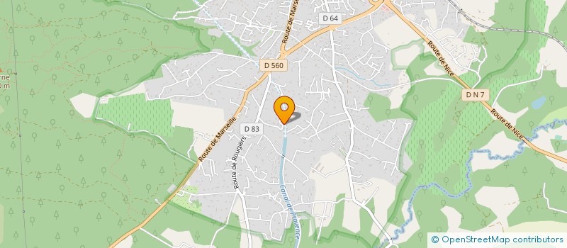 localisation de l'entreprise MONSIEUR ANTOINE AUBERTIN à SAINT-MAXIMIN-LA-SAINTE-BAUME