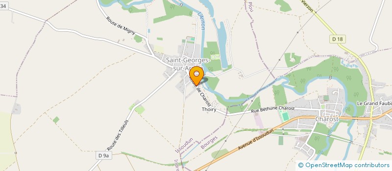 localisation de l'entreprise MONSIEUR ANTOINE AUDEBERT à SAINT-GEORGES-SUR-ARNON
