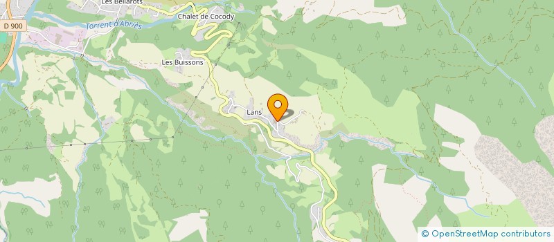 localisation de l'entreprise MONSIEUR ANTOINE AUDIFFRED  JAUSIERS