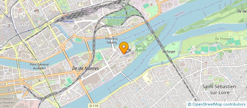 localisation de l'entreprise MONSIEUR ANTOINE AUGIER DE LAJALLET à NANTES