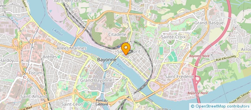 localisation de l'entreprise MONSIEUR ANTOINE AUGIS à BAYONNE