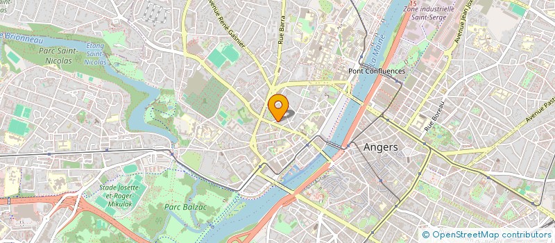 localisation de l'entreprise MONSIEUR ANTOINE AUMONT à ANGERS