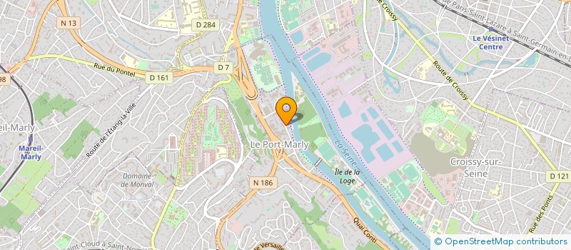 localisation de l'entreprise MONSIEUR ANTOINE AUSSEMS  LE PORT-MARLY