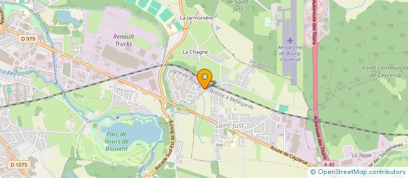 localisation de l'entreprise MONSIEUR ANTOINE AUSSIBAL à BOURG-EN-BRESSE