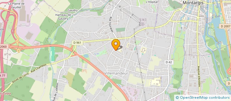 localisation de l'entreprise MONSIEUR ANTOINE AUZOU  VILLEMANDEUR