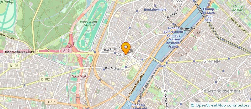 localisation de l'entreprise MONSIEUR ANTOINE AVEZOU  PARIS