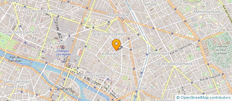 localisation de l'entreprise MONSIEUR ANTOINE AYGALINC  PARIS