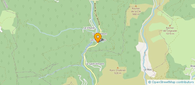 localisation de l'entreprise MONSIEUR ANTOINE AYMARD  LAVIOLLE