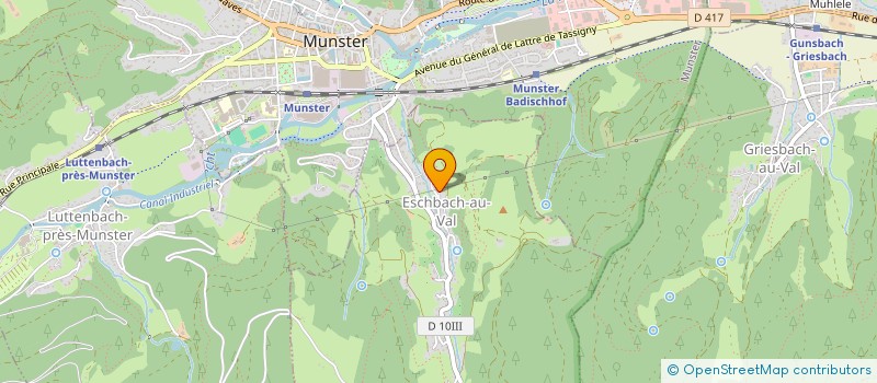 localisation de l'entreprise MONSIEUR ANTOINE AZAM à ESCHBACH-AU-VAL