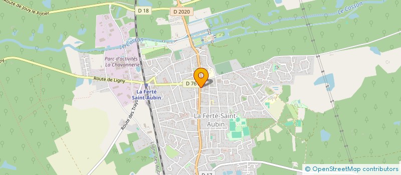 localisation de l'entreprise MONSIEUR ANTOINE BACHELET à LA FERTE-SAINT-AUBIN