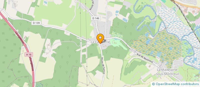 localisation de l'entreprise MONSIEUR ANTOINE BACHELIER à LA MADELEINE