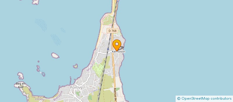 localisation de l'entreprise MONSIEUR ANTOINE BACHELIER  SAINT-PIERRE-QUIBERON