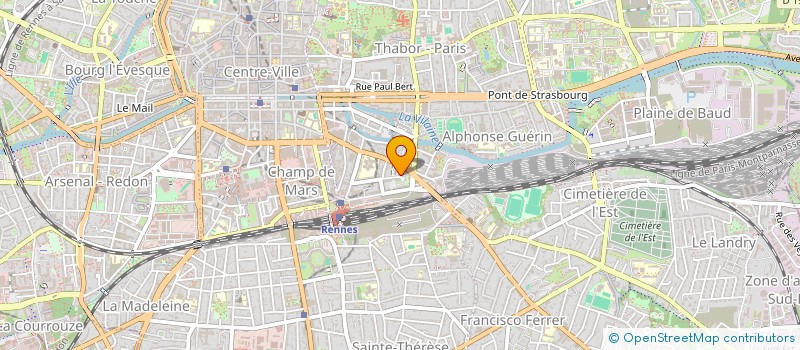 localisation de l'entreprise MONSIEUR ANTOINE BACHELIER  RENNES