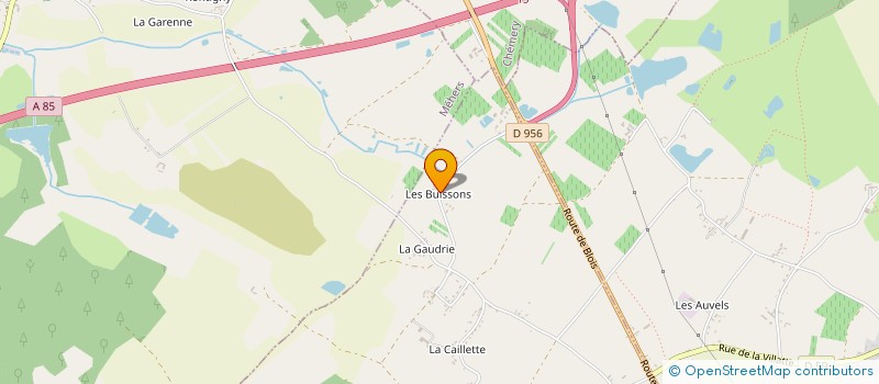 localisation de l'entreprise MONSIEUR ANTOINE BACHELIER  CHATILLON-SUR-CHER