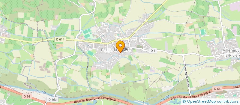 localisation de l'entreprise MONSIEUR ANTOINE BAEZA  PEZILLA-LA-RIVIERE