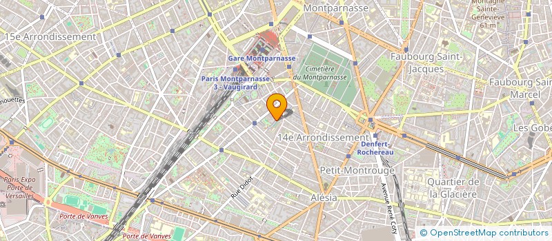 localisation de l'entreprise MONSIEUR ANTOINE BAHAIN  PARIS