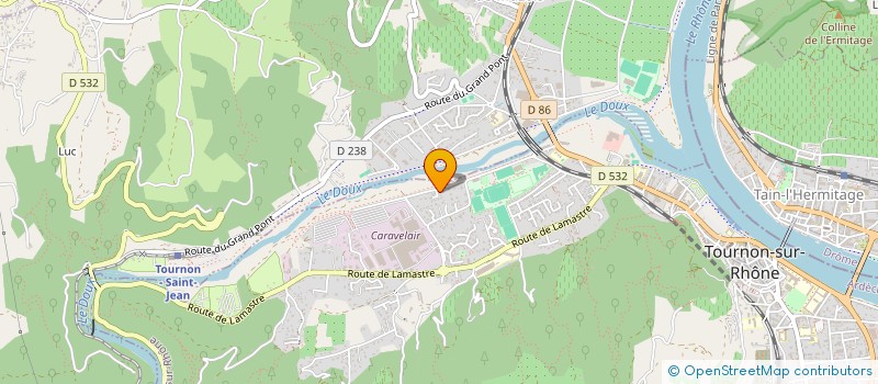 localisation de l'entreprise MONSIEUR ANTOINE BAILE à TOURNON-SUR-RHONE