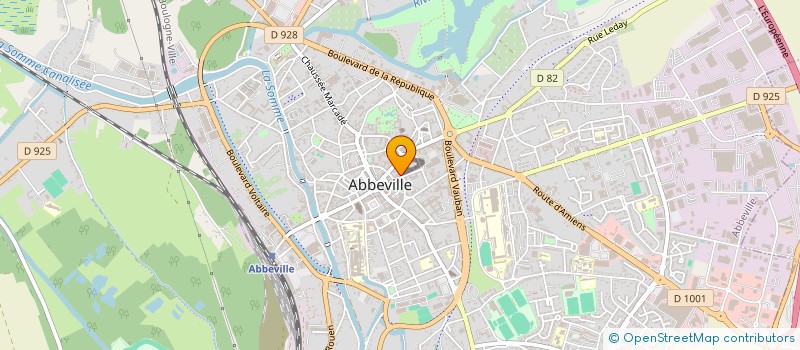 localisation de l'entreprise MONSIEUR ANTOINE BAILLARD  ABBEVILLE