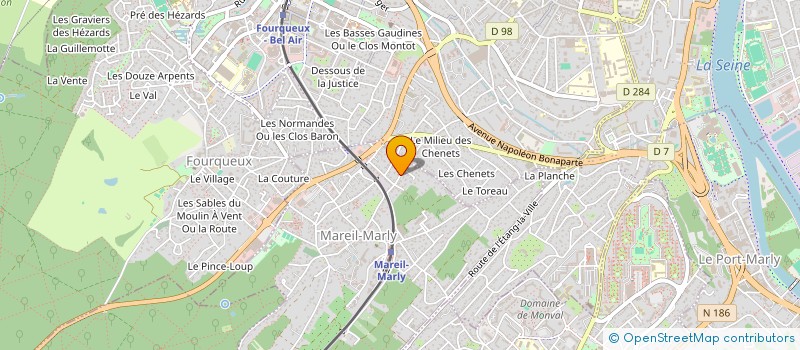 localisation de l'entreprise MONSIEUR ANTOINE BAILLET à MAREIL-MARLY