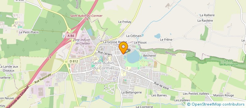 localisation de l'entreprise MONSIEUR ANTOINE BAILLEUL à SAINT-OUEN-DES-ALLEUX