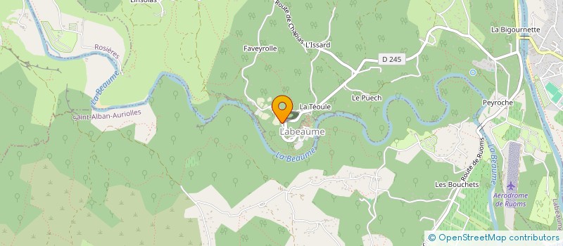 localisation de l'entreprise MONSIEUR ANTOINE BALAZUC  RUOMS