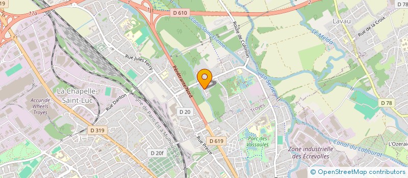 localisation de l'entreprise MONSIEUR ANTOINE BALLESTE ARAGON  LA CHAPELLE-SAINT-LUC