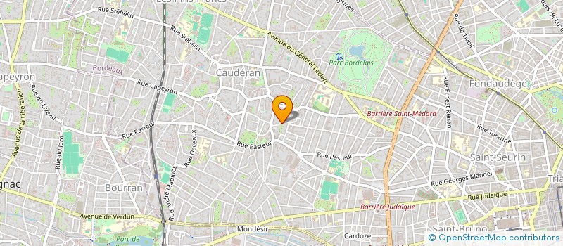 localisation de l'entreprise MONSIEUR ANTOINE BALUZE à BORDEAUX