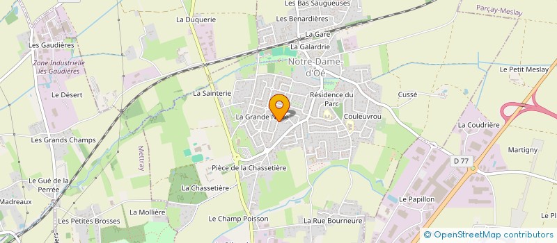 localisation de l'entreprise MONSIEUR ANTOINE BALZAN  NOTRE-DAME-D'OE